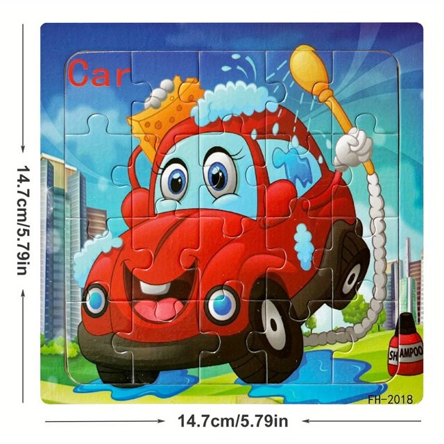 Wooden Puzzle 20pcs