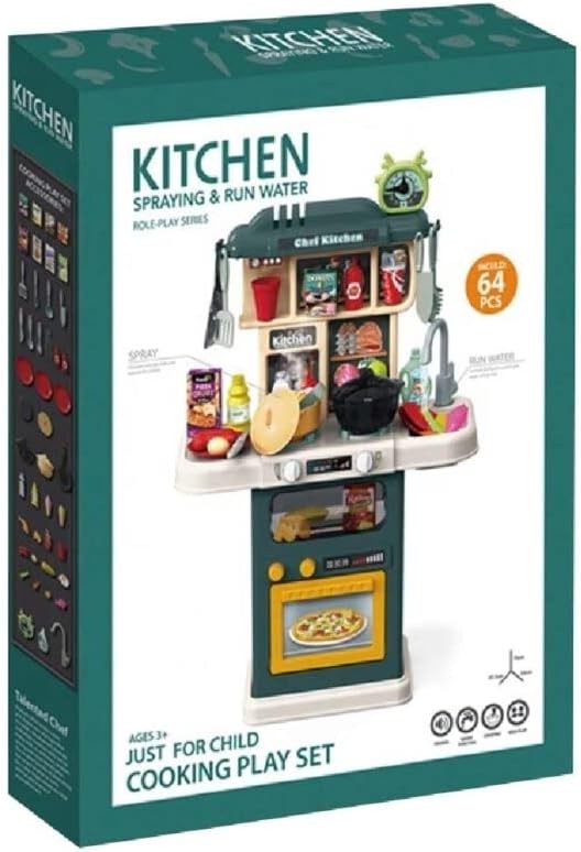 Kitchen Role-Play Set 64pcs