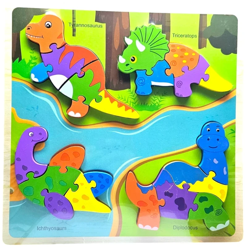 Wooden Shape Puzzle large Board