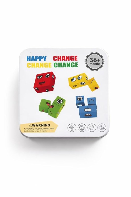 Happy Change Wooden Puzzle