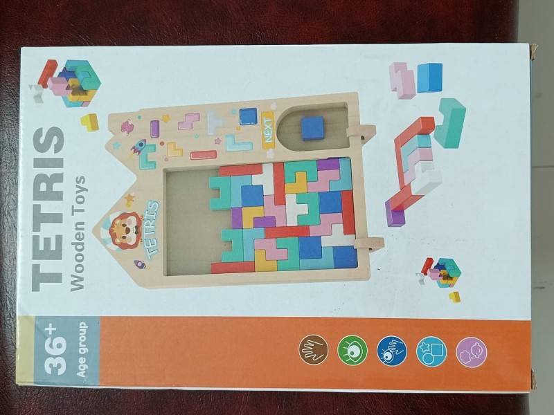 Tetris Wooden Toy